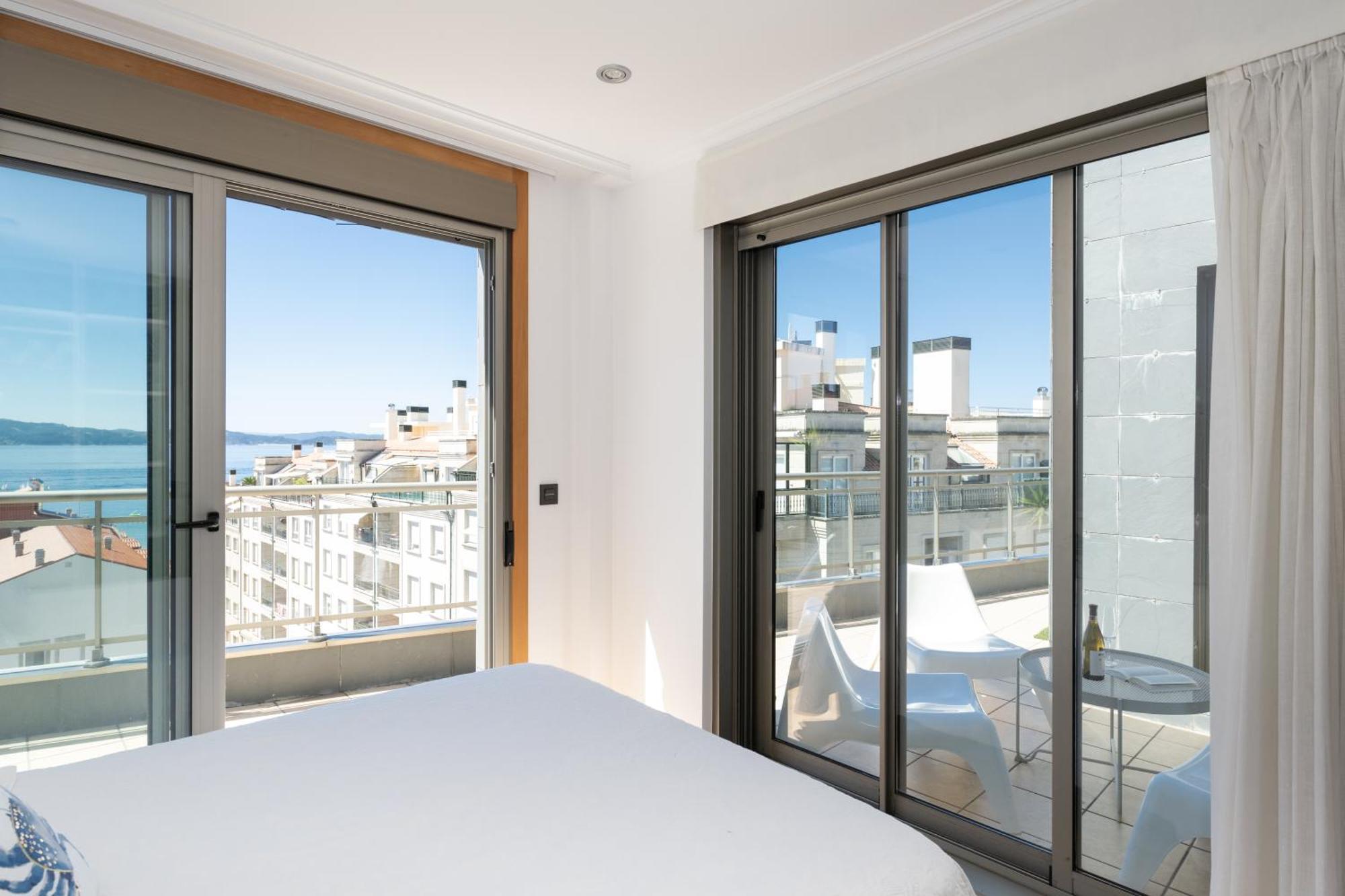 Atico De Lux Sanxenxo Apartment ภายนอก รูปภาพ
