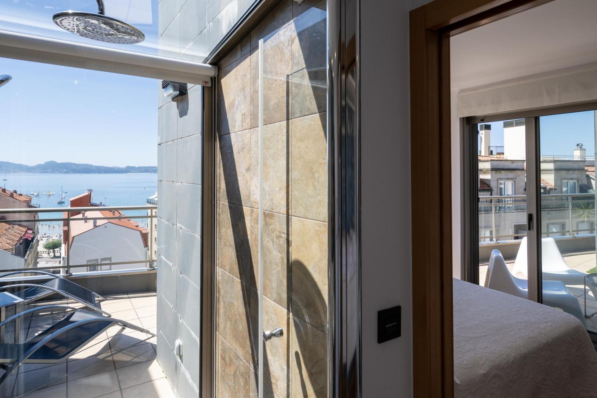 Atico De Lux Sanxenxo Apartment ภายนอก รูปภาพ
