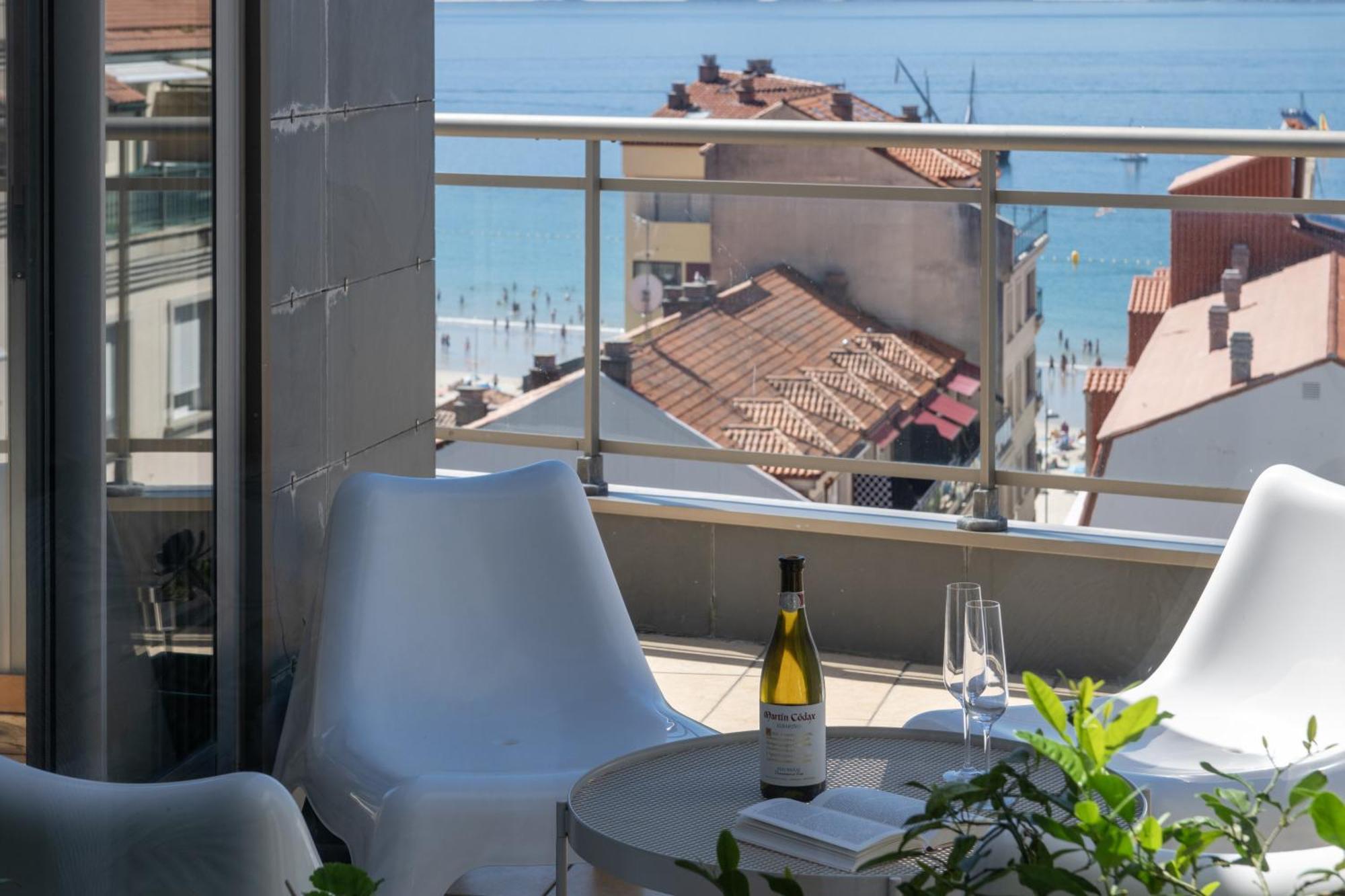 Atico De Lux Sanxenxo Apartment ภายนอก รูปภาพ
